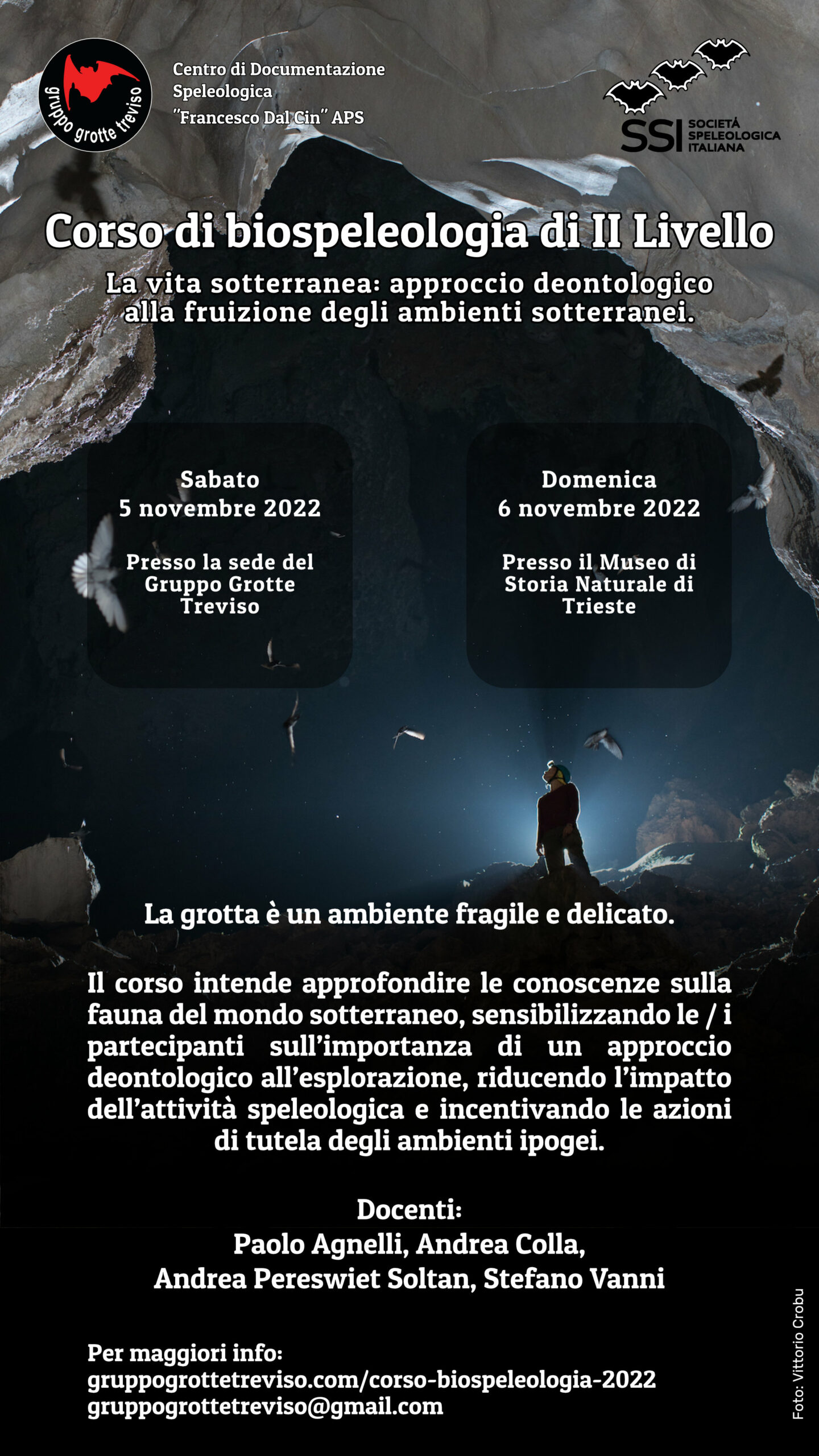 Corso biospeleologia 2° livello